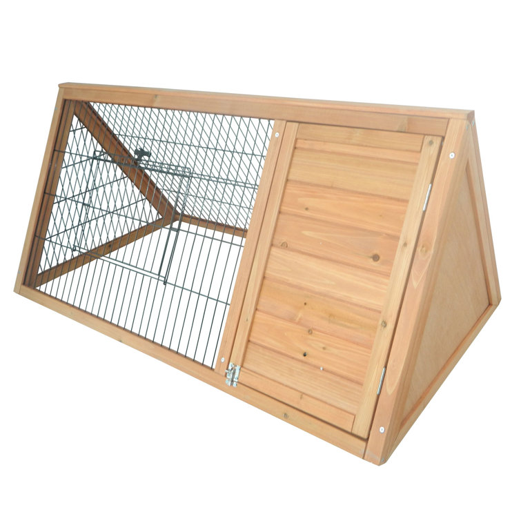 Tucker Murphy Pet™ Maurice Weather Resistant Rabbit Hutch with Ramp